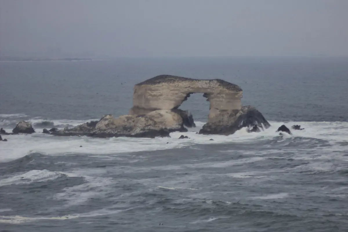 El arco de La Portada, monumento natural de Antofagasta