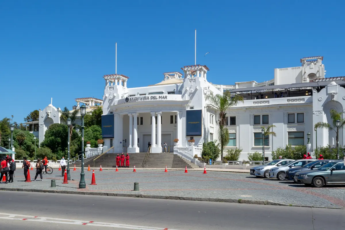 El Casino Municipal de Viña del Mar, Región de Valparaíso